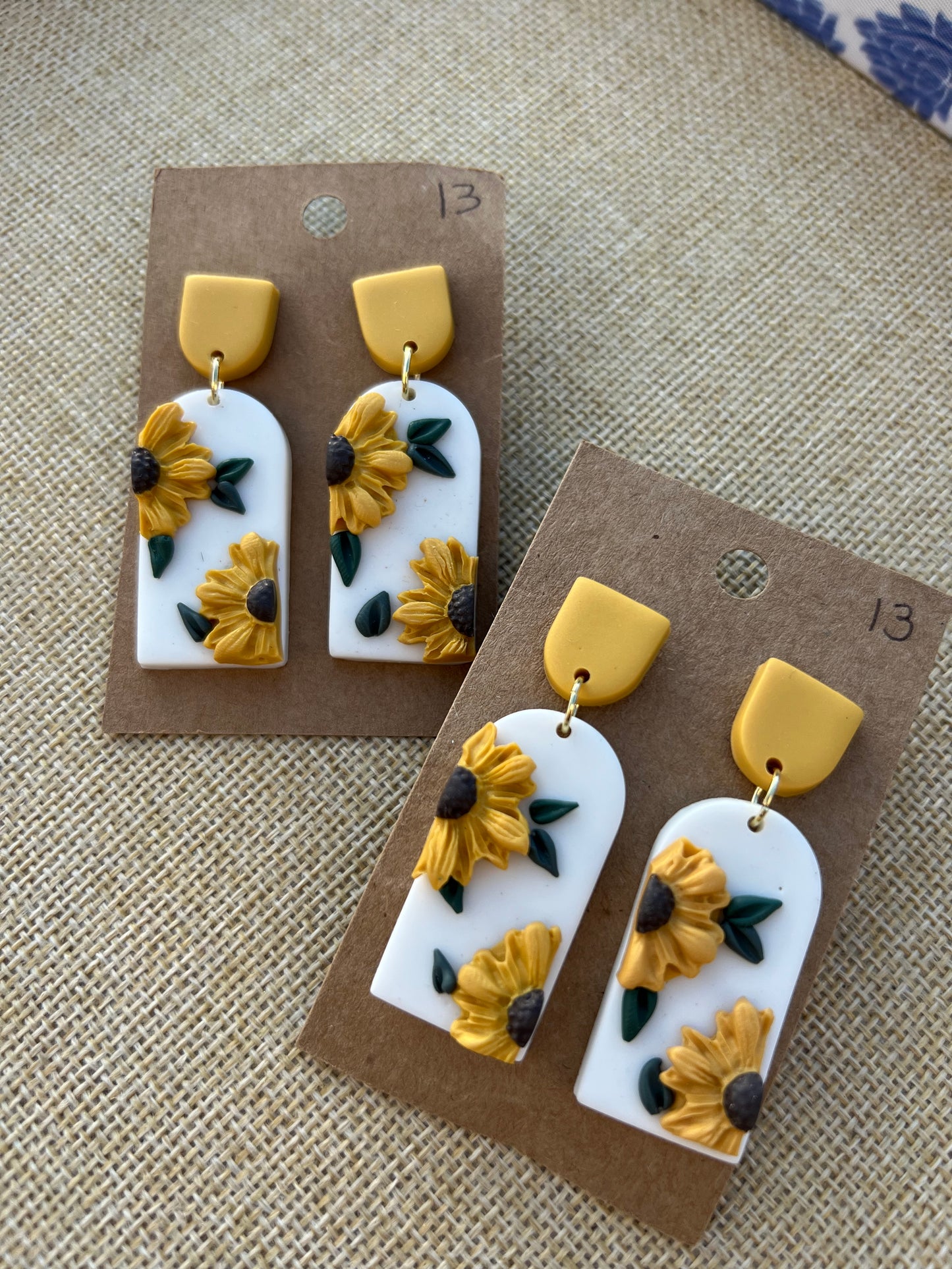 Sunflower Earrings