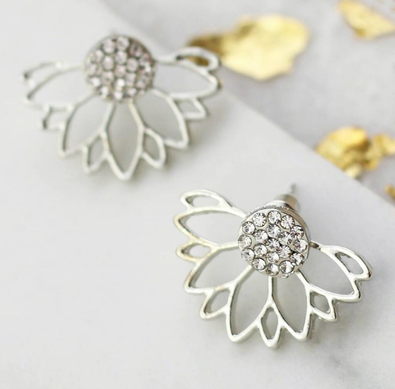 Sunflower Stud Earrings
