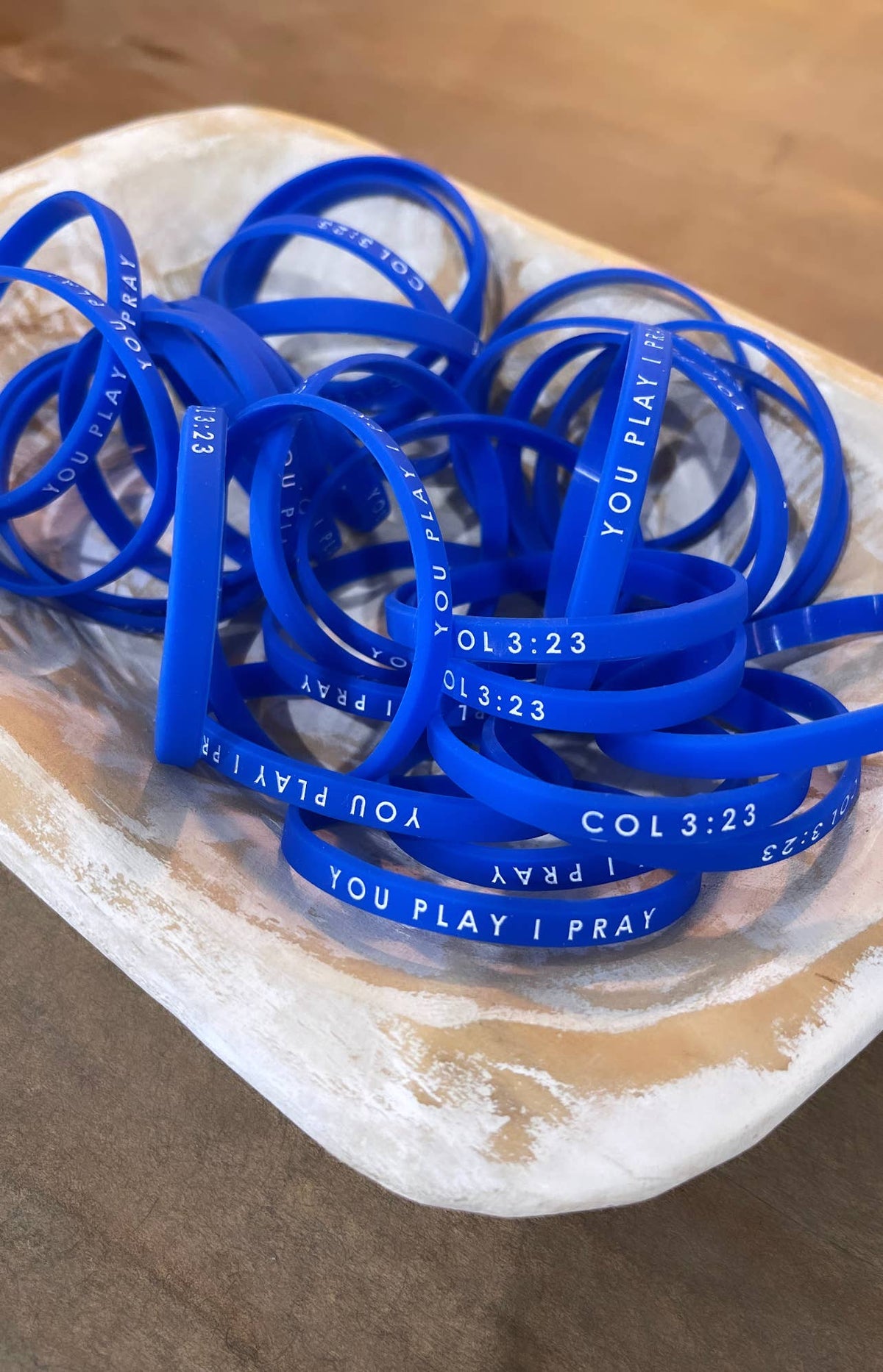 Team Spirit Bracelets | Christian Gameday Gift | Sport Mom