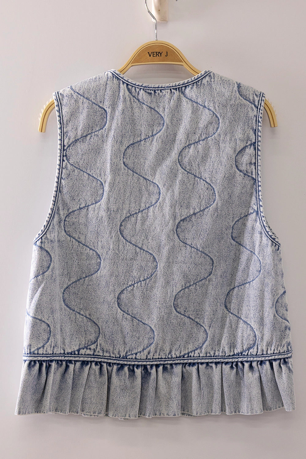 Natalie Tie Puff Vest
