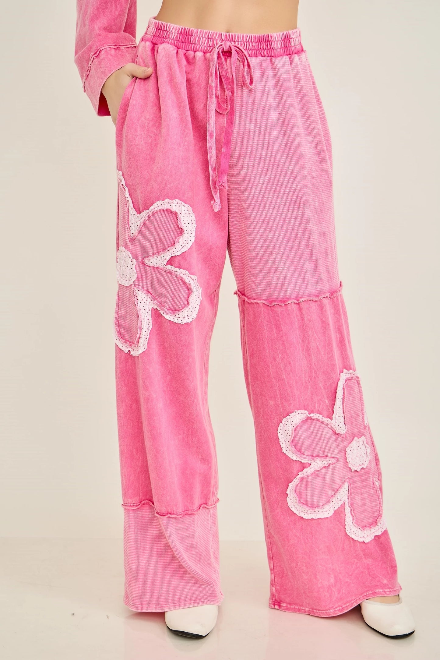 Pink Meadow Pants