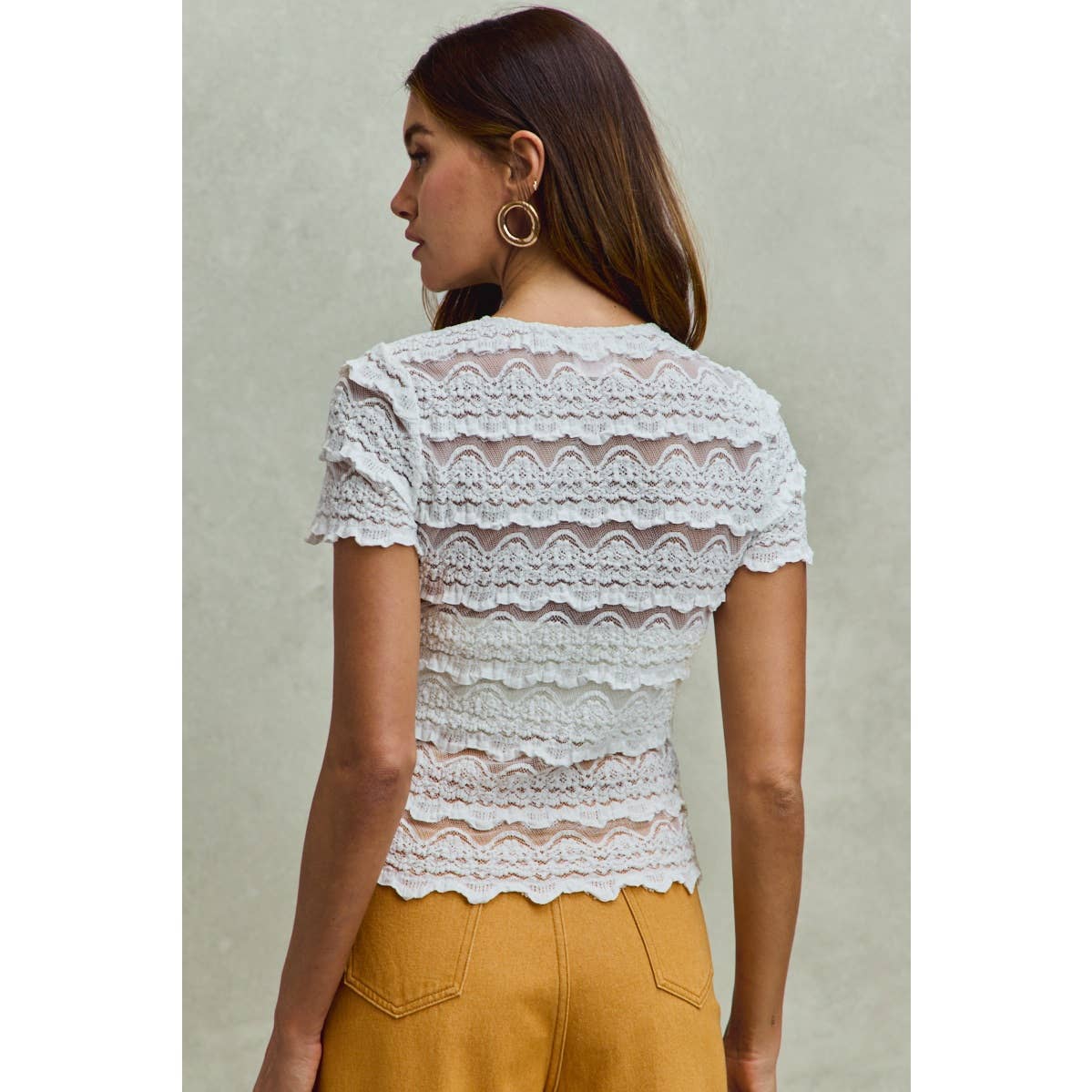 Timeless Mesh Top