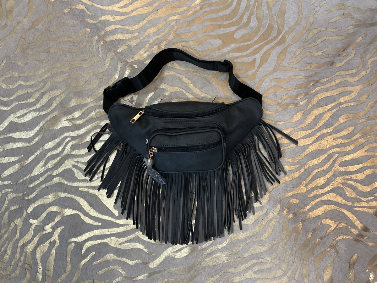 Fringe Fanny Pack Bag