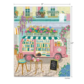 Mobile Book Club 48 Piece Jigsaw Puzzle Snax