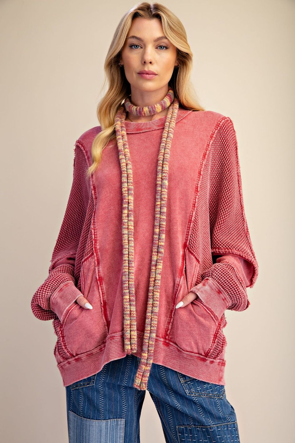 Nice and Rosey Pullover