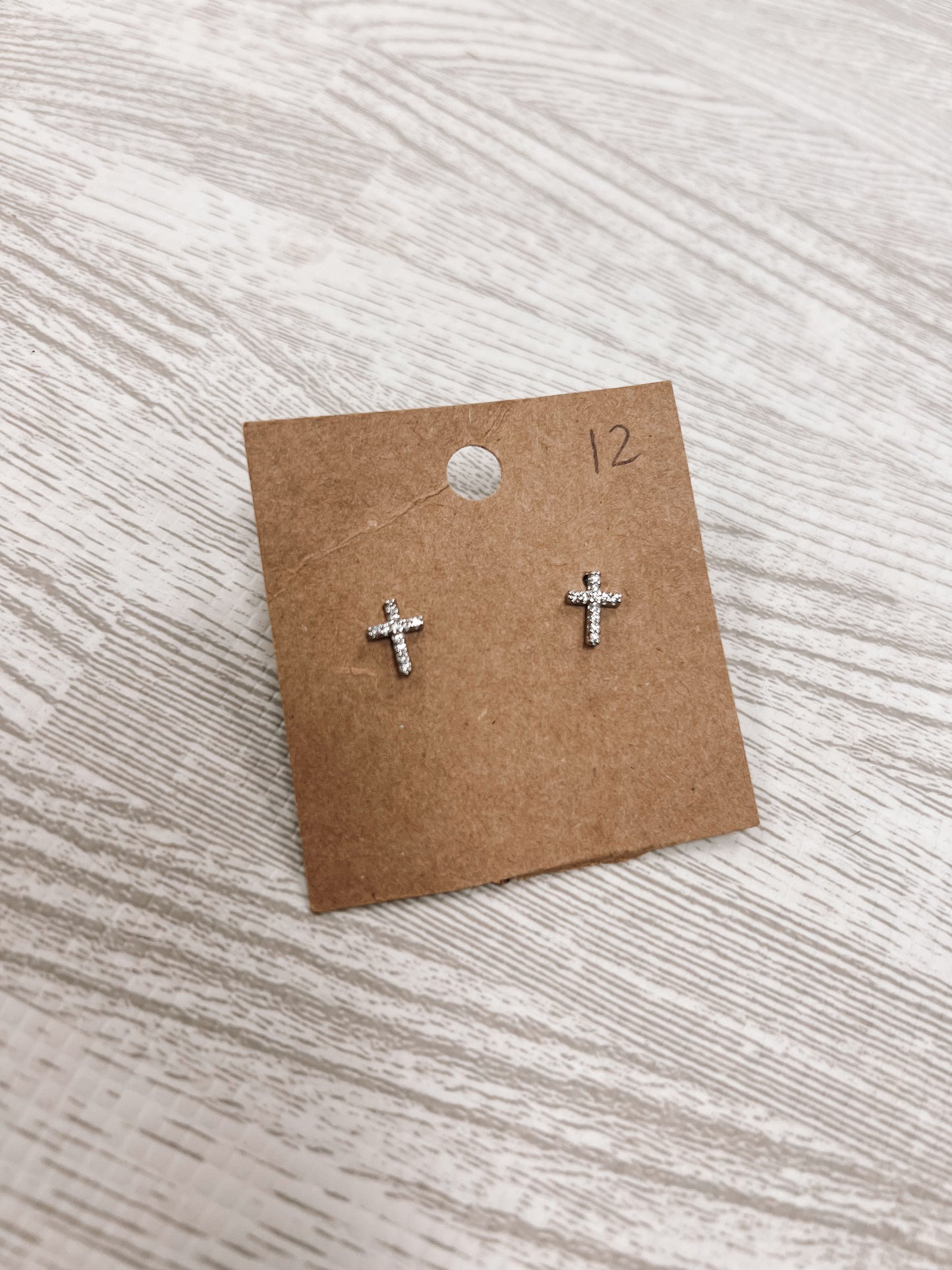Mini Cross Studs