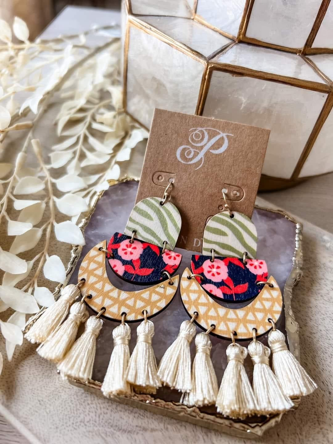 Reversible Boho Earrings