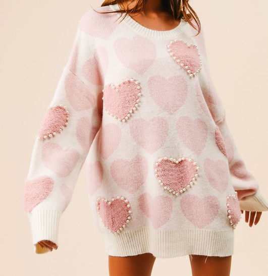 Precious Heart Sweater