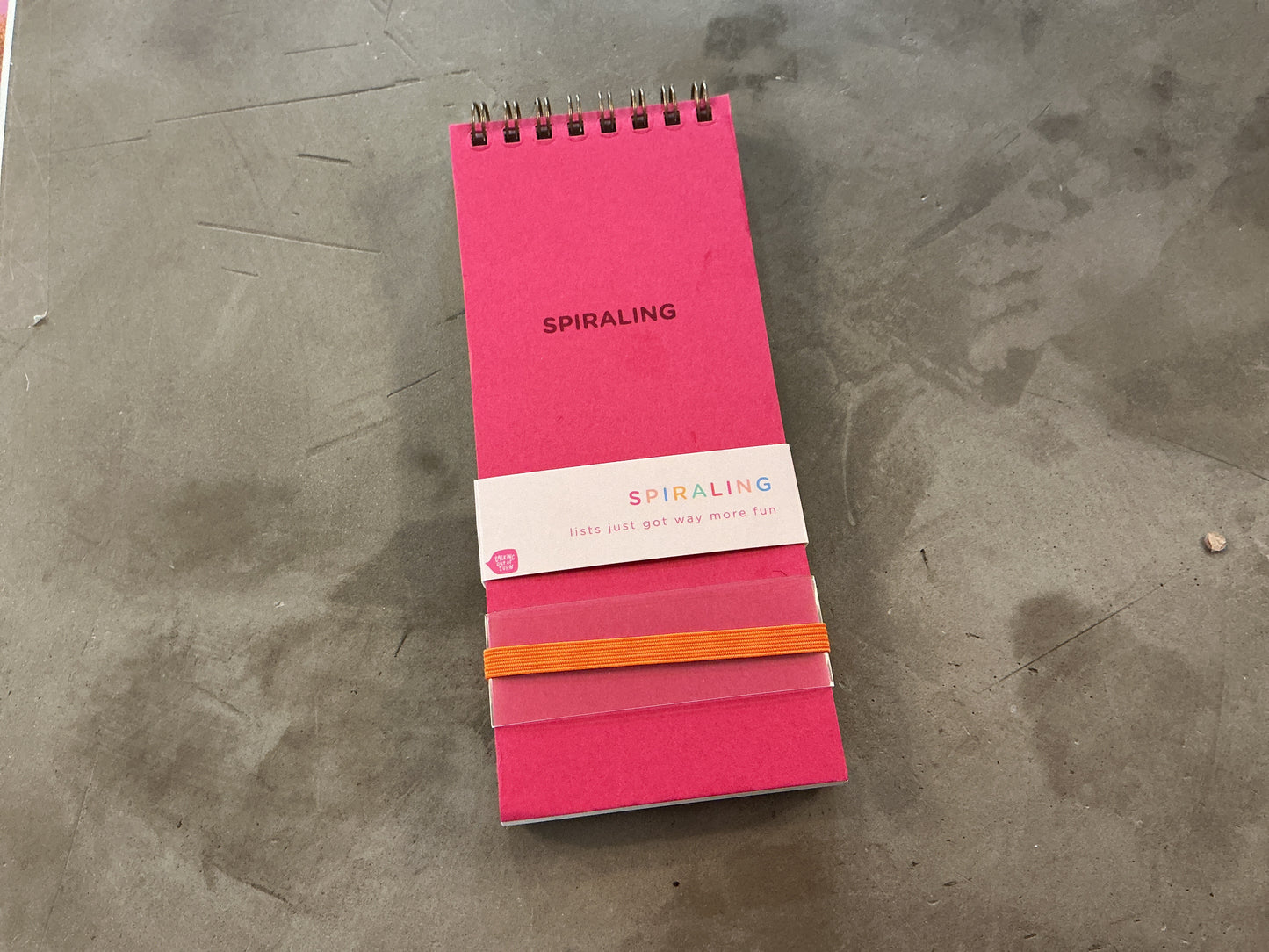 Spiraling Notepad