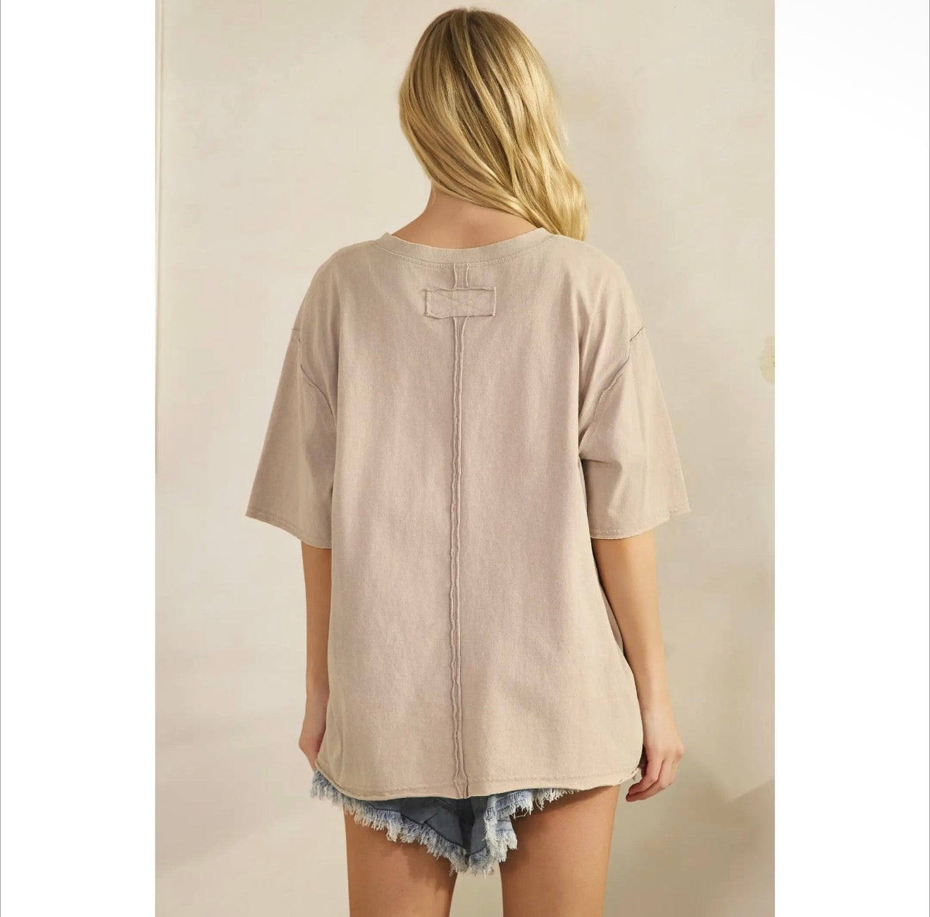 Lucky Charm Horse Bling Oversized Tee 