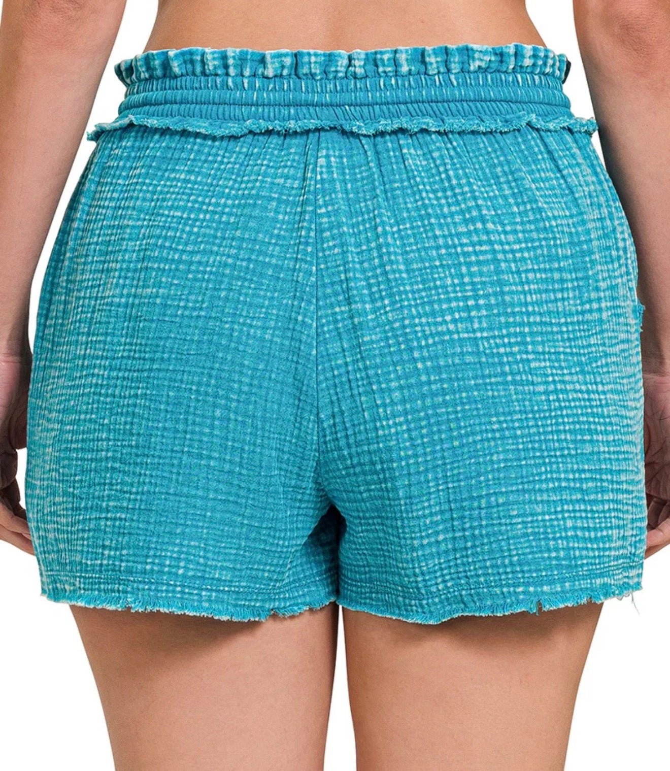 Comfort Tie Gauze Shorts