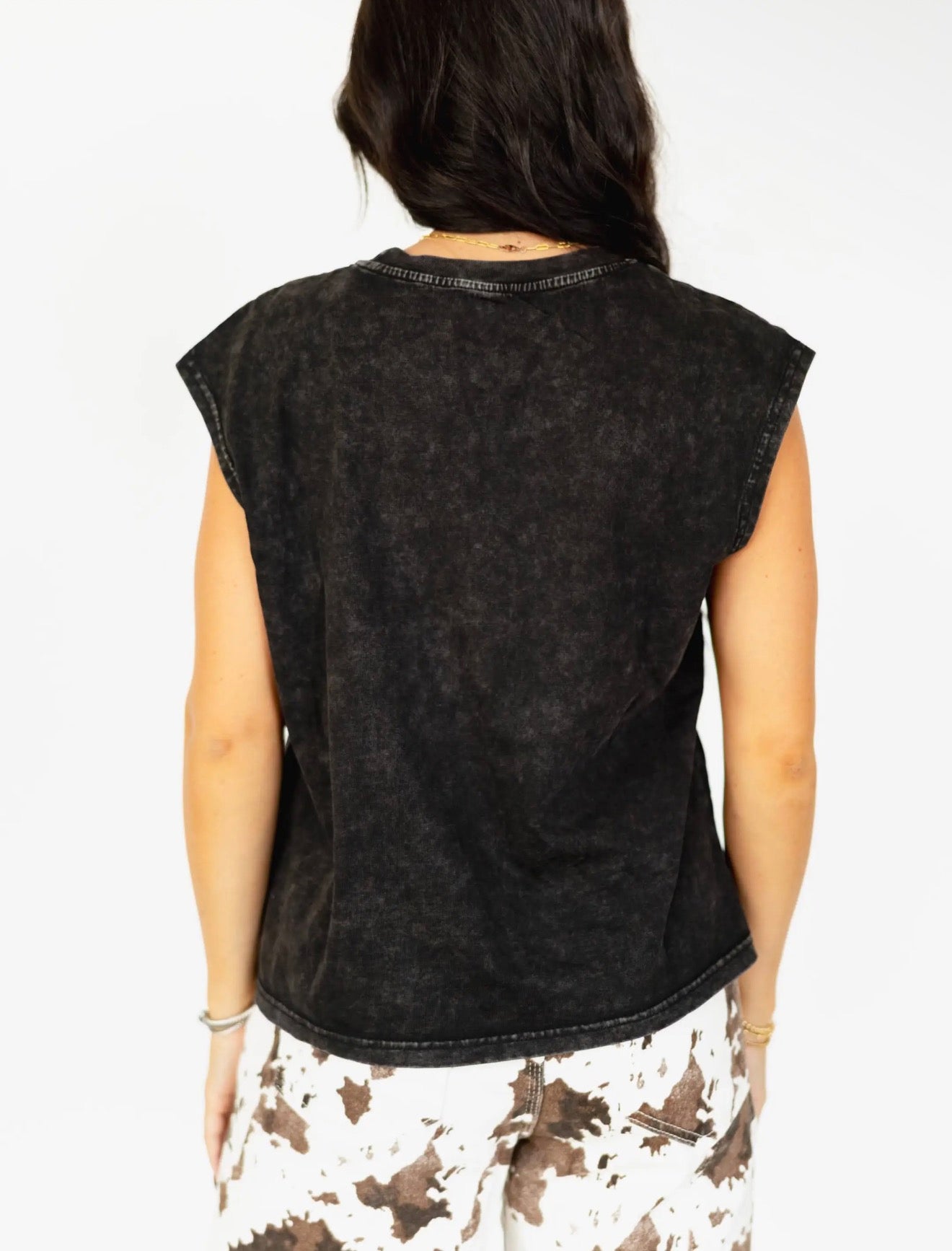 Retro Neon Horse Muscle Tee