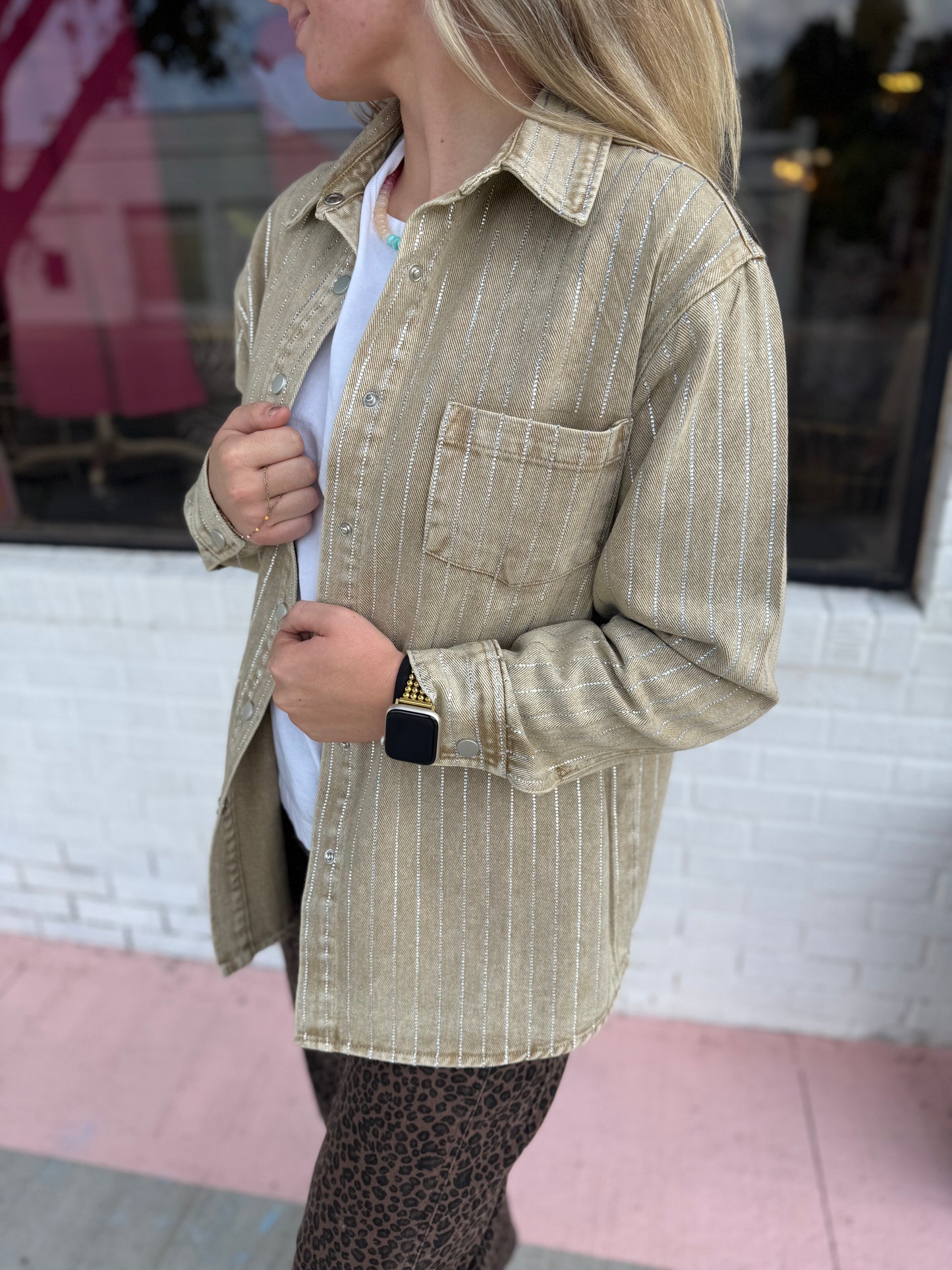 Confidently Chic Bling Jacket (2 colors)