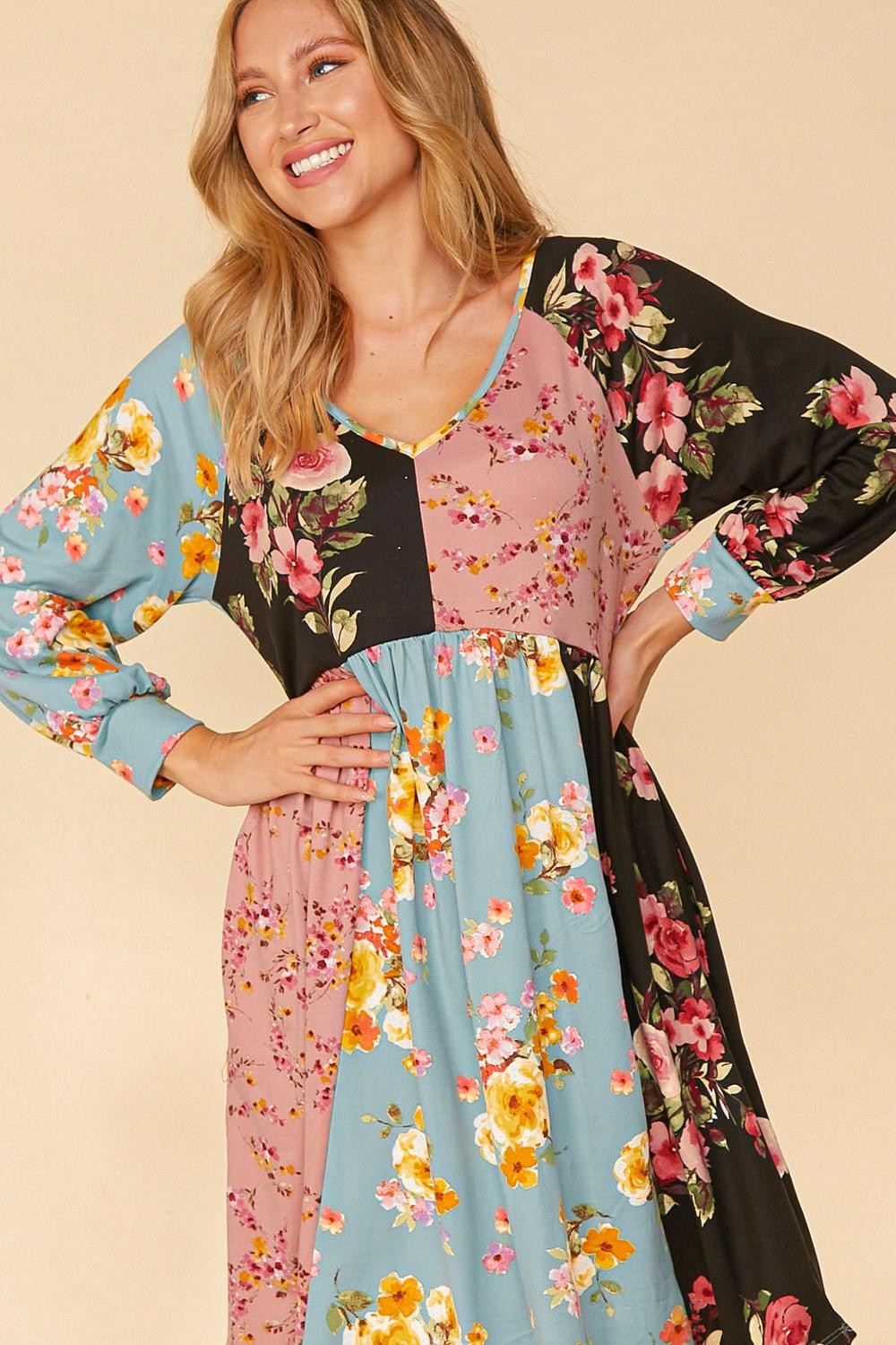 Delaware Patchwork Dress