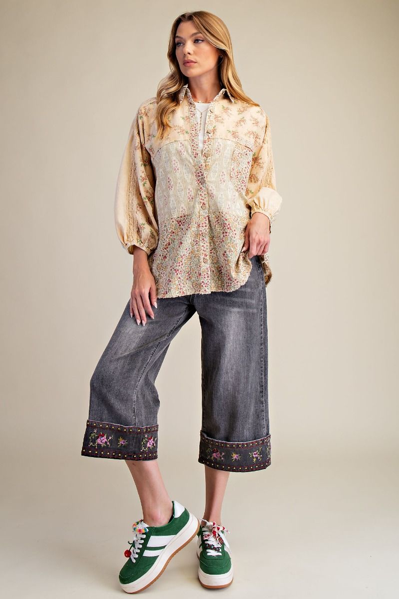 Floral Fields Top