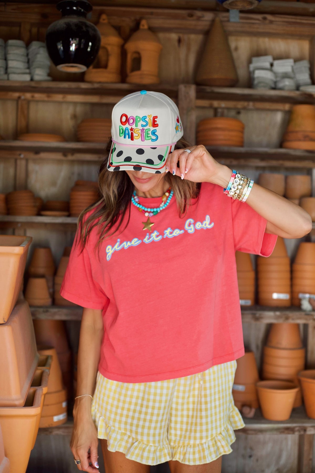 Give It To God Puff Print Tee