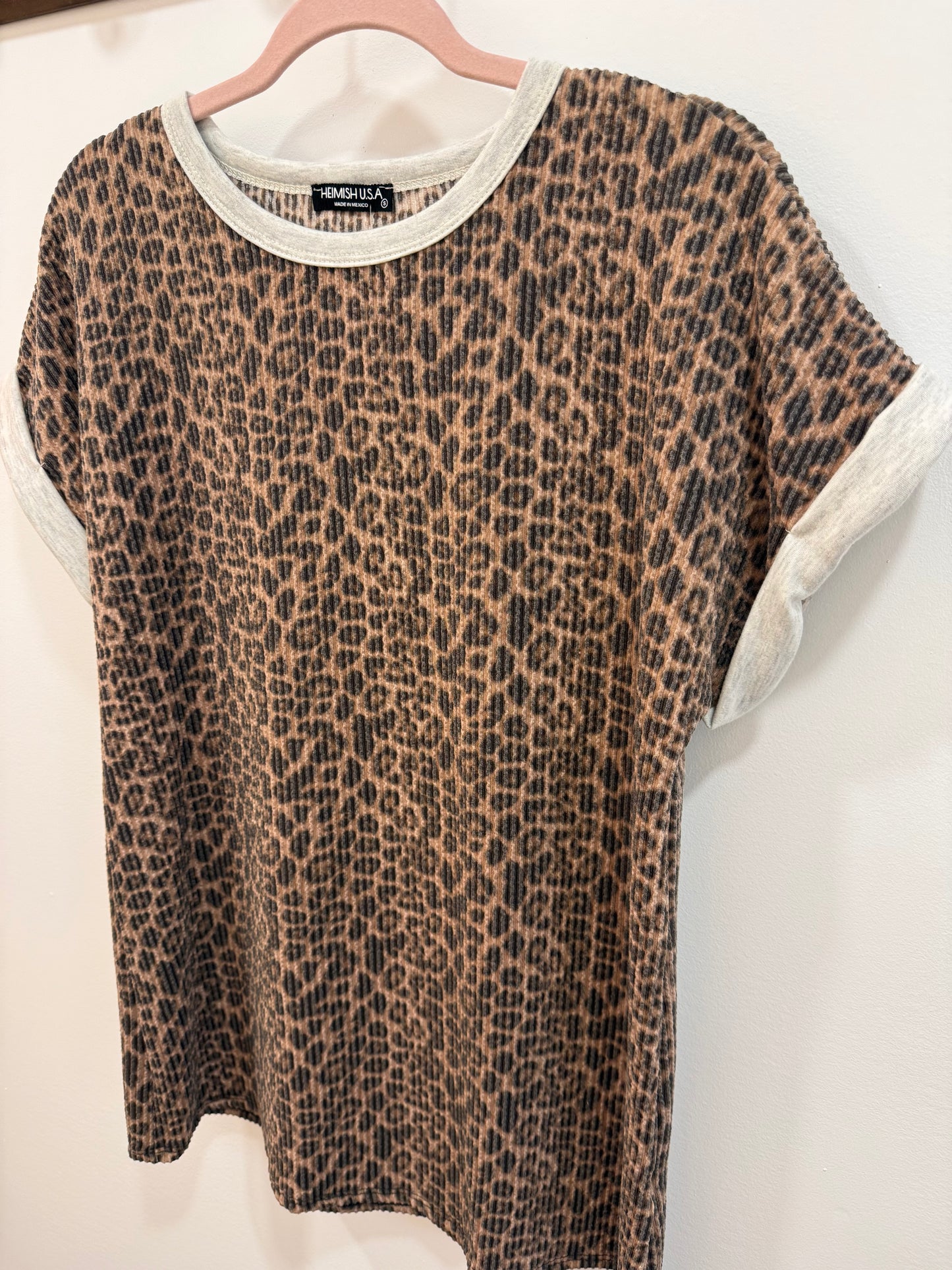 Spotted Sweetie Ribbed Top