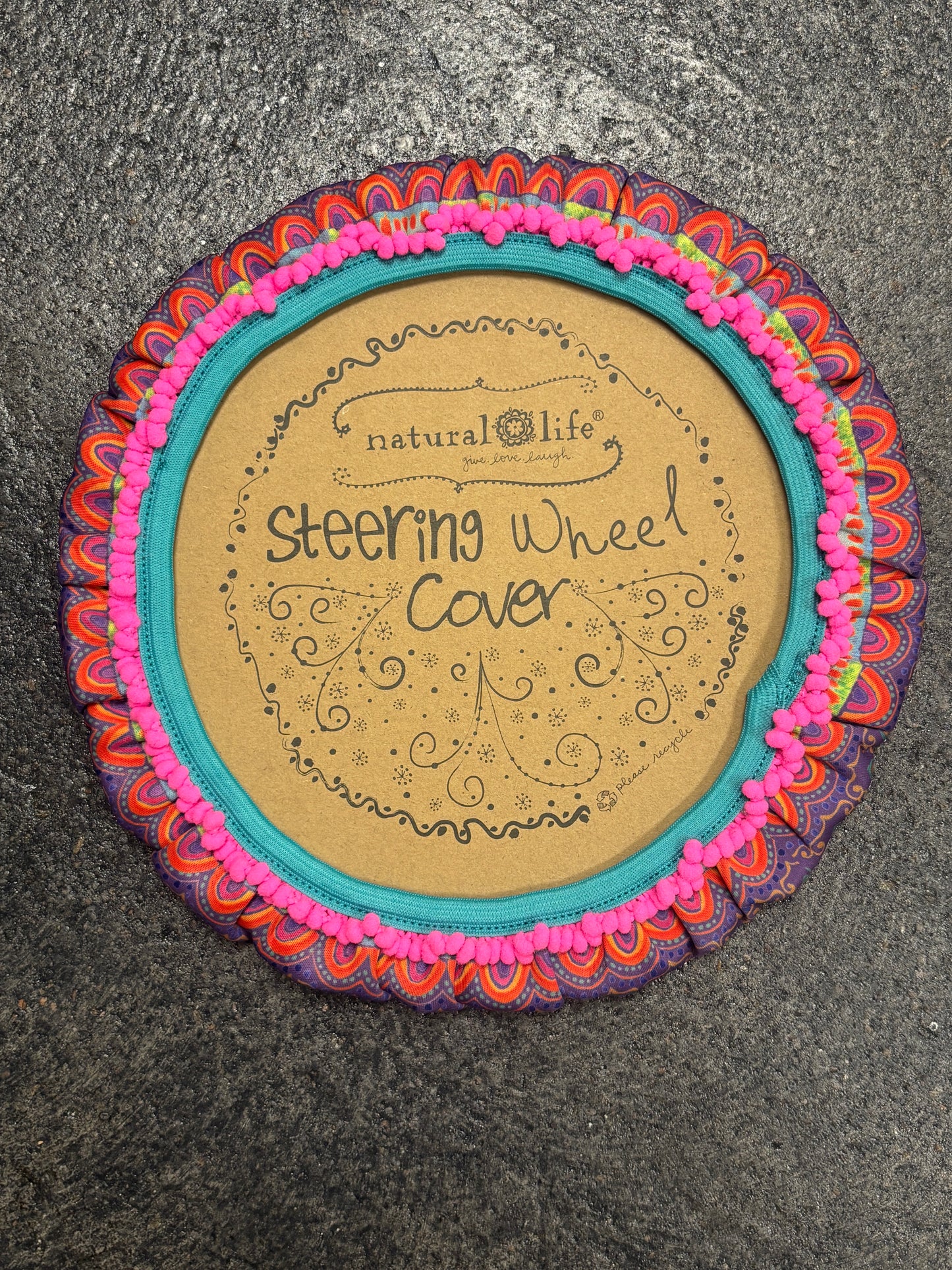 Natural Life Steering Wheel Cover 