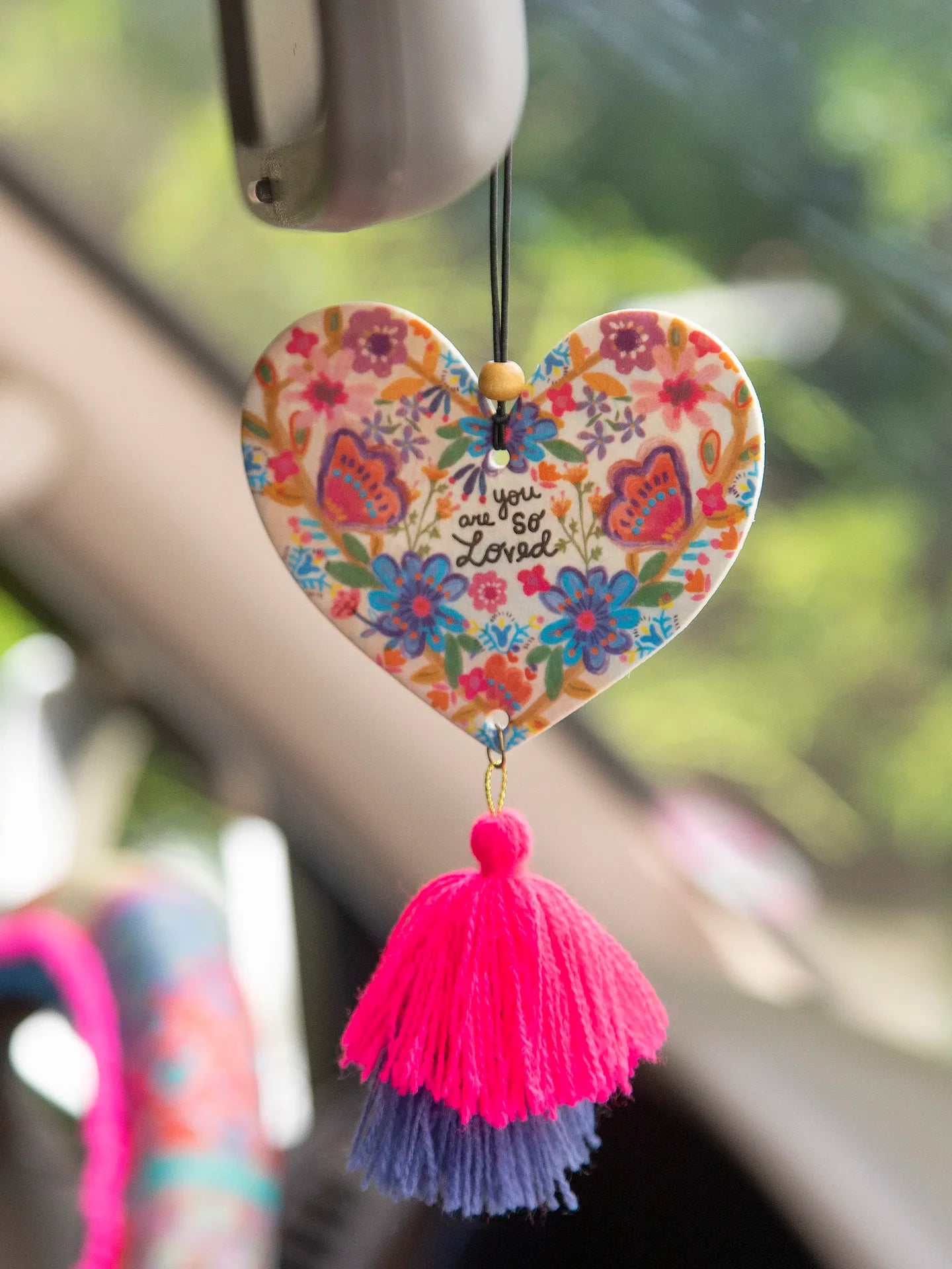 Natural Life Heart Car Air Freshener