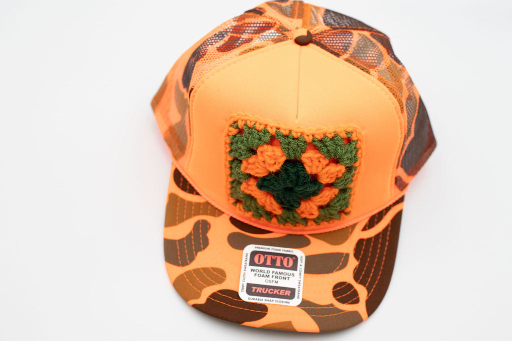 Granny Square Hunters Hat