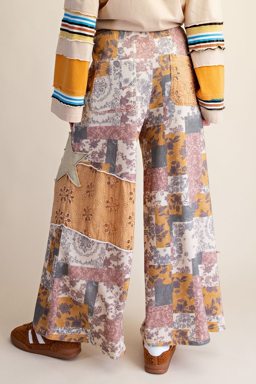 Golden Hour Patchwork Pants