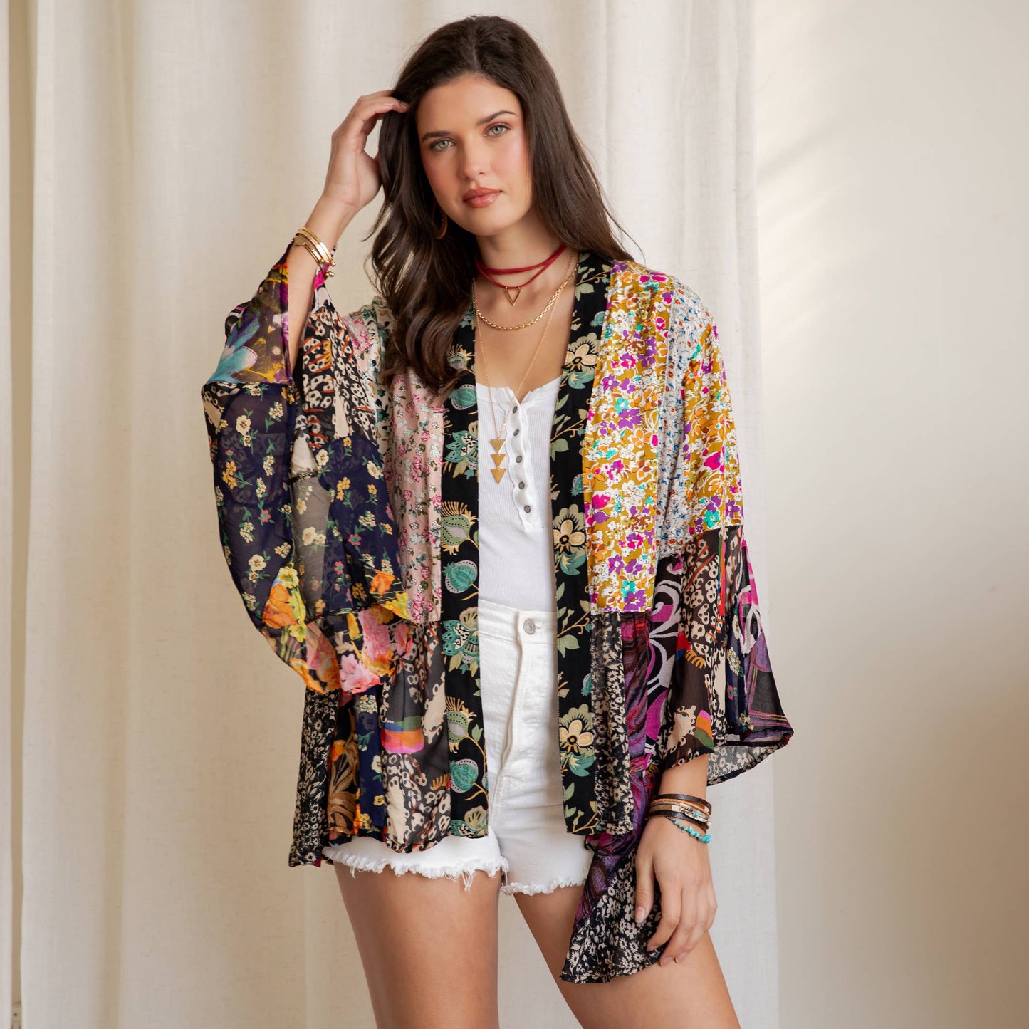 Floral Boho Queen Patchwork