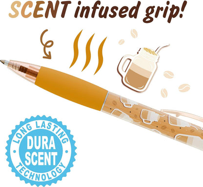 Smens: Coffee Scented Pens - 6 pack