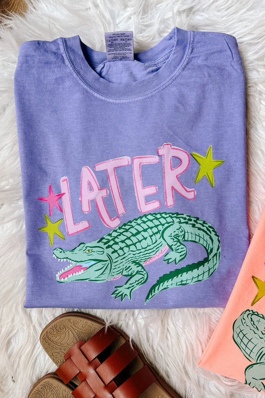 Later Gator-After While Crocodile Tee