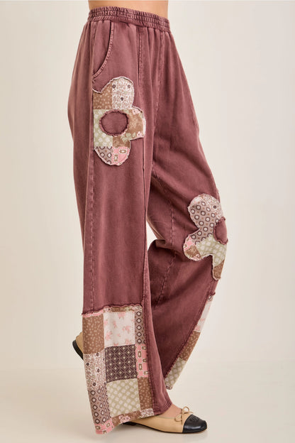 Fall Paisley Print Daisy Pants