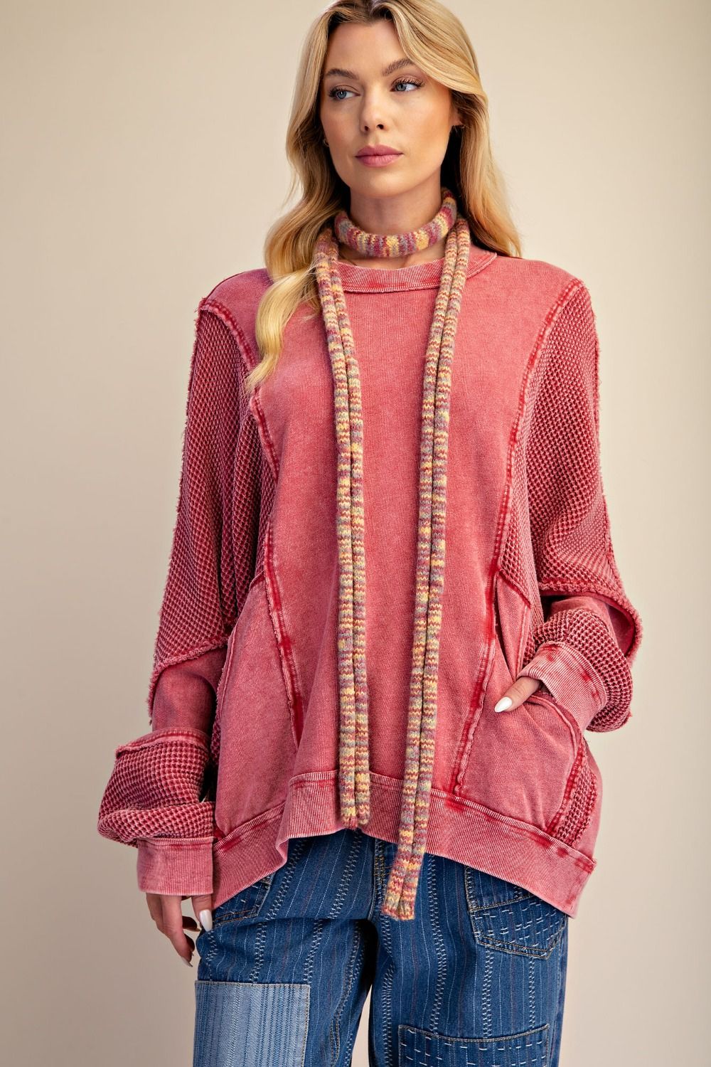 Nice and Rosey Pullover