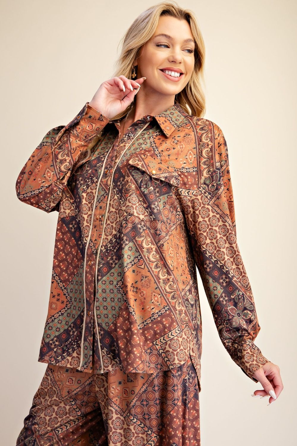 Canyon Road Suede Top