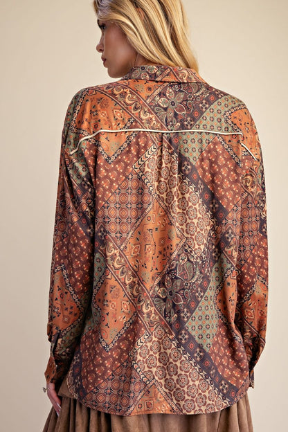 Canyon Road Suede Top
