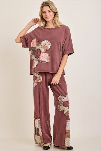 Fall Paisley Print Daisy Pants