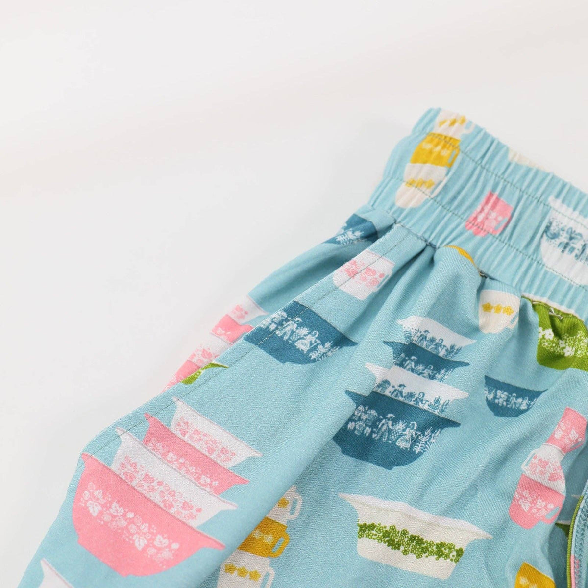 Vintage Kitchen Classic Prints Adult Bamboo Lounge Pants