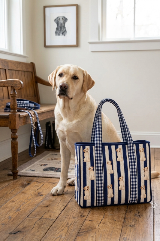 All American Charlie Dog Tote Bag