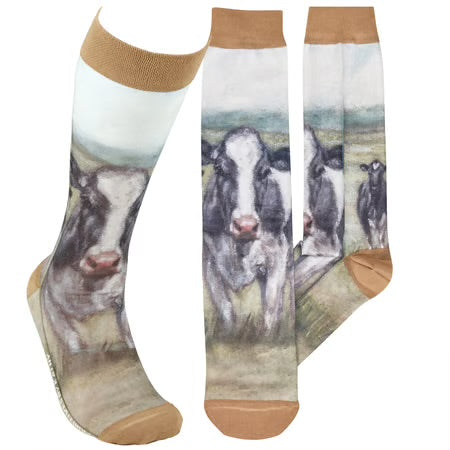 Cow socks