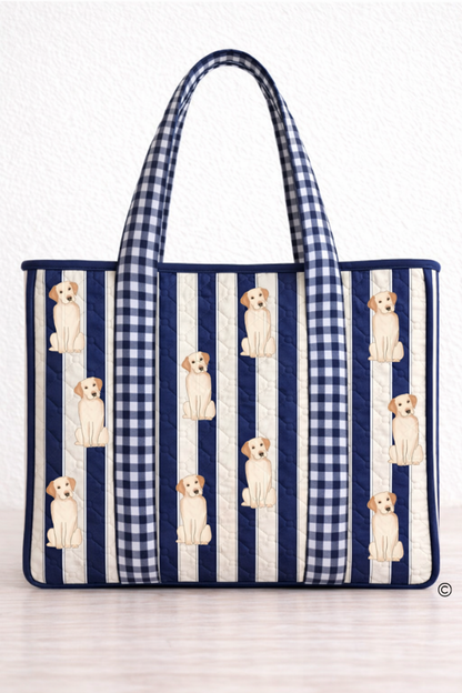 All American Charlie Dog Tote Bag