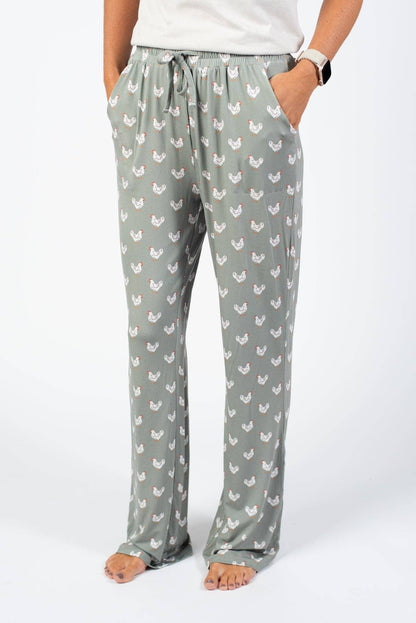 Chicken Bamboo Pajama Pants