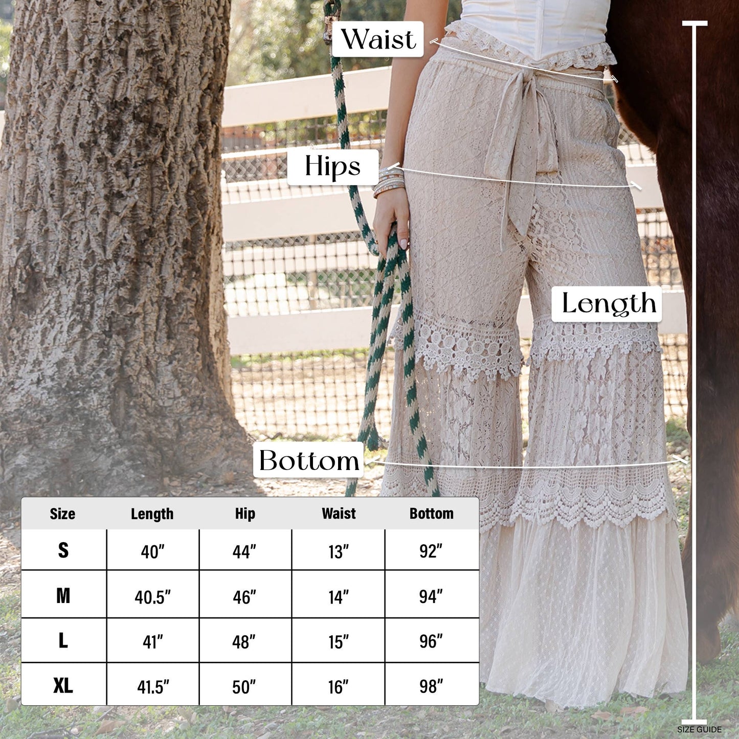 Desert Dream Lace Pants