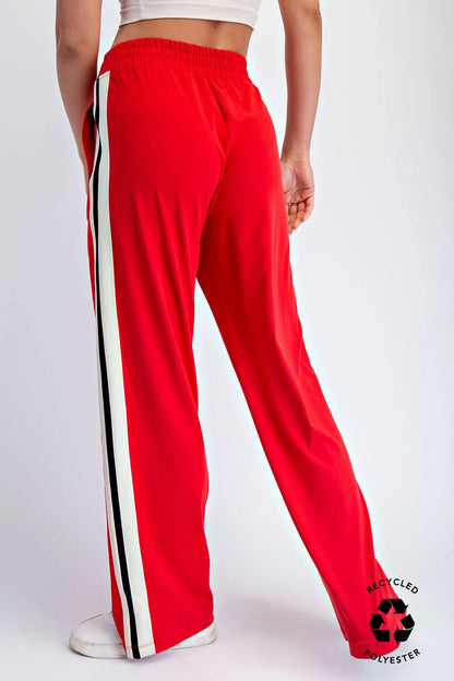 Butter Soft Side Contrast Straight Pant