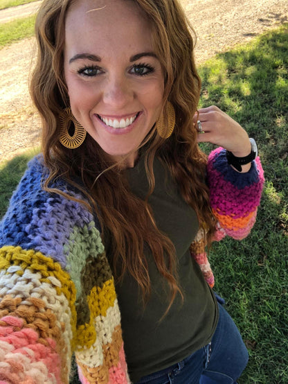 Rebecca Masters Crochet Cardigan