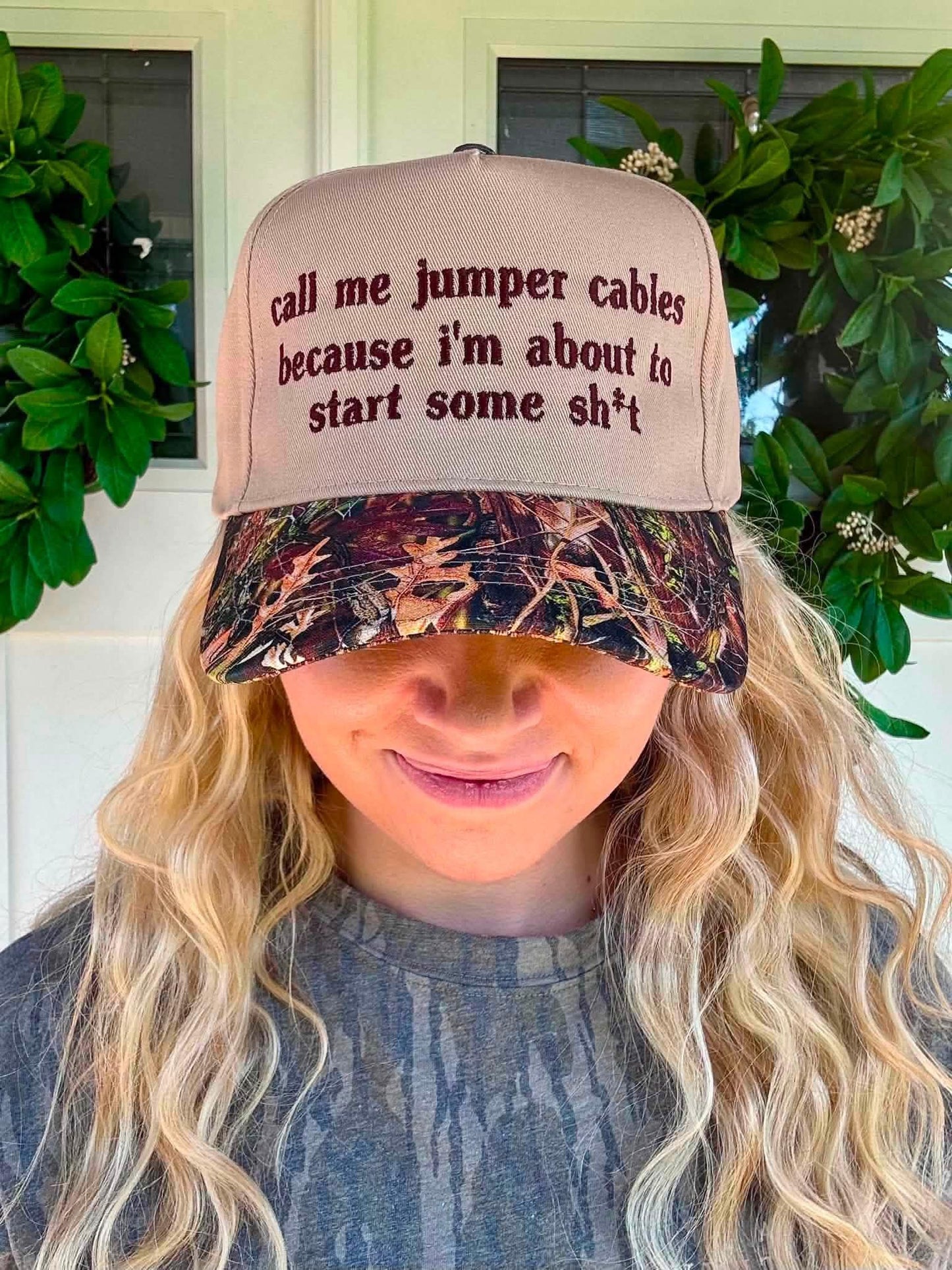 Jumper Cables Hat
