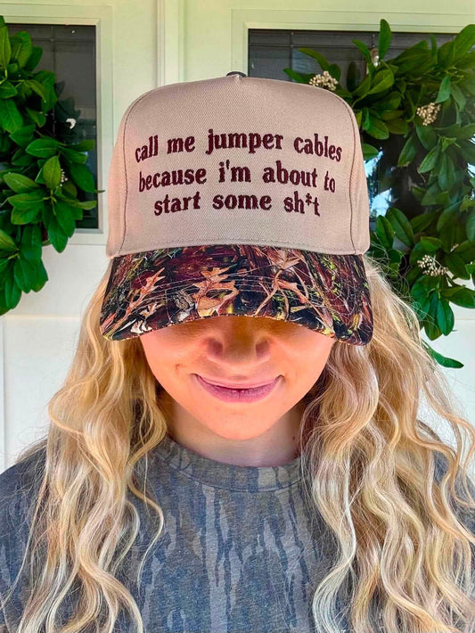 Jumper Cables Hat