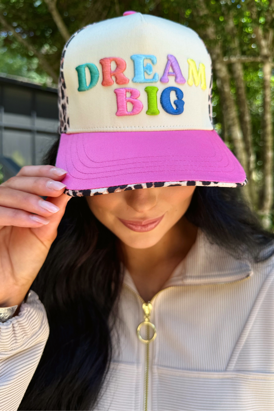 Dream Big Leopard Hat