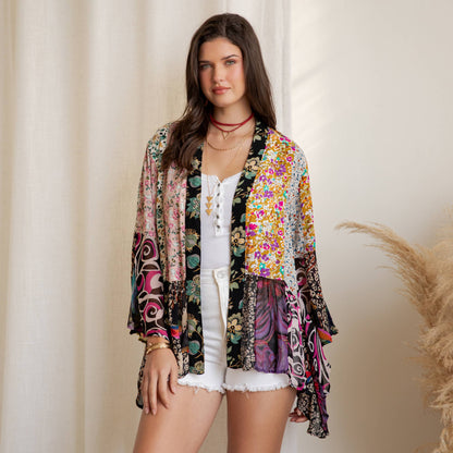 Floral Boho Queen Patchwork