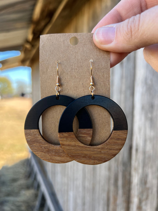 Woodie Earrings