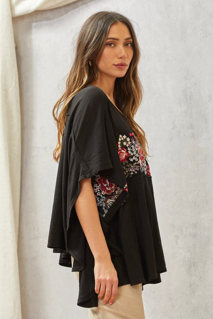 Grace Embroidered Top