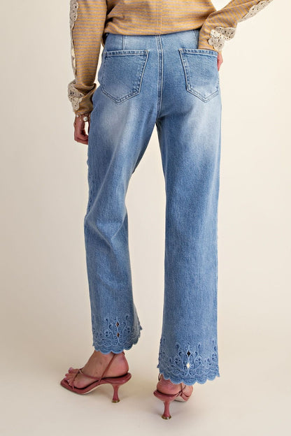 Blue Bell Eyelet Jeans
