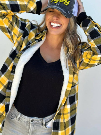 Black & Gold Shacket