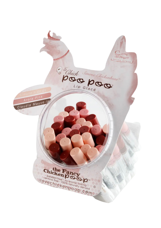 La Chick Poo Poo® Shimmer Lip Balm